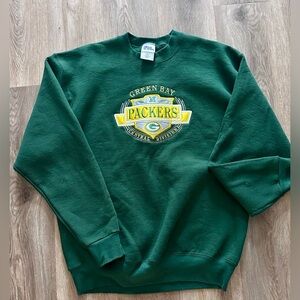 Vintage Green Bay Packers crew neck